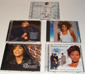 5 WHITNEY HOUSTON CDs Bundle Lot Greatest Hits, Bodyguard My Love is Your Love - Picture 1 of 11