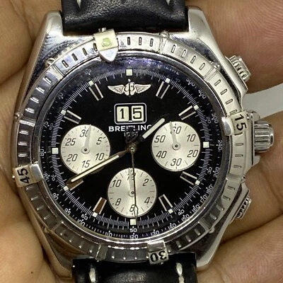 BREITLING Men's Watch, CROSSWIND SPECIAL, A44355, Automatic, Black Dial Big Date - Image 1 of 4