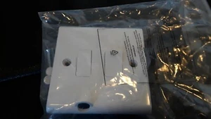 White Round Edge Switched Connection Unit With Molded Flex Outlet - Picture 1 of 6