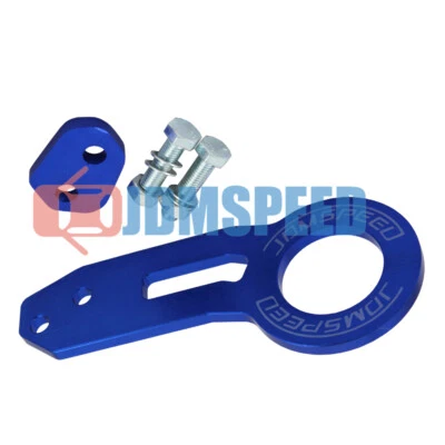 Kit de gancho de remolque trasero anodizado de aluminio CNC Billet azul para Honda Acura  Foto 1 de 4