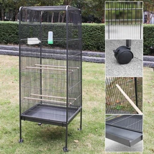 Woliera dla ptaków Klatka dla ptaków Domek dla ptaków Metal Klatka dla zwierząt Ptak Klatka Woliera Papuga X - Zdjęcie 1 z 11