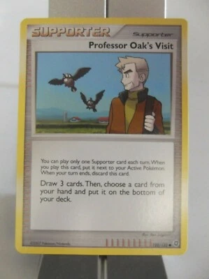 044PK122 - Professor Oak's Visit - 122/132 - Secret Wonders - Trainer - VG - Image 1 of 2