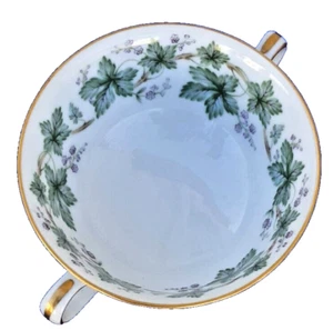 Noritake MADERA 5106-Consomme - 1950's Green Vine with Purple Flowers. - Picture 1 of 3