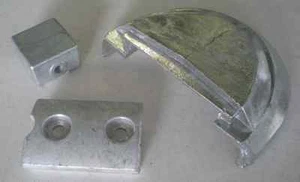 Kit de ánodo de zinc OMC Cobra fuera 1986-1993 grado militar zinc nuevo - Imagen 1 de 1