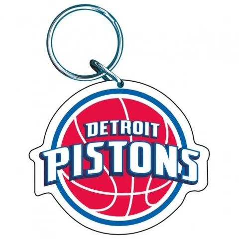 NBA DETROIT PISTONS PREMIUM ACRYLIC KEY RING *NEW**FREE SHIPPING Cover