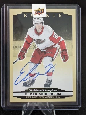 2022-23 PARKHURST CHAMPIONS ROOKIE AUTOGRAPH REDEMPTION SP #304 ELMER SODERBLOM - Image 1 of 2