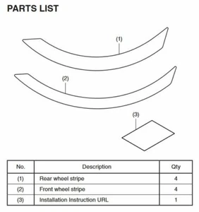 Honda Africa 2020 kit de rayas de rueda doble L plateado/gris/negro 08F70-MKS-E20ZE - Imagen 1 de 1