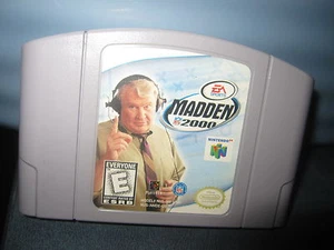 Madden NFL 2000 (Nintendo 64, 1999) SOLO CARRELLO - Foto 1 di 2