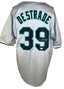 Orestes Destrade autographed signed jersey MLB Florida Marlins JSA COA - Picture 1 of 3
