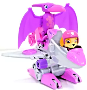 Paw Patrol Dino Rescue Skye Dinosaur Vehicle Pterodactyl Figures - Picture 1 of 9