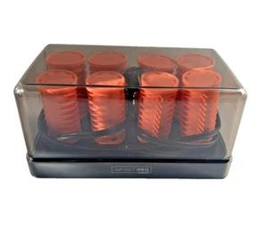 INFINITI PRO BY CONAIR 8 Piece Color Changing Orange HotRoller Curling Hair Tool - Picture 1 of 9