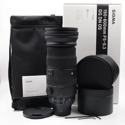 Lente deportiva SIGMA 150-600mm F5-6.3 DG DN OS para montura SONY E [como... - Imagen 1 de 4
