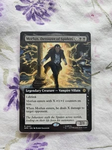 NM Extended Art Morlun, Devourer of Spiders, MTG, Marvel's Spider-Man, Magic - Bild 1 von 2
