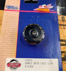 Abrazadera de cable personalizada Donnie Smith Harley Chopper cromo perro grande Ironhorse sofá moldura - Imagen 1 de 7
