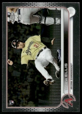 2022 Topps Chrome Sonic #77 Drew Ellis - Image 1 of 2
