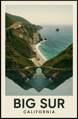 Póster de Big Sur California Foto 1 de 4