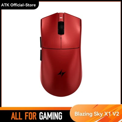 ATK Blazing Sky X1 V2 Extreme Wireless Gaming Maus - PAW3950 Ultra Dual 8KHz - Bild 1 von 4