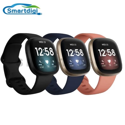 Fitbit Versa 3 Wristband Activity Tracker, Health & Fitness Smartwatch with GPS - image 1 of 4