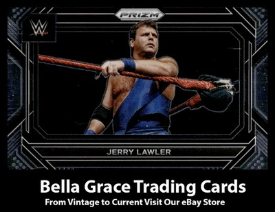 2023 Panini Prizm WWE Jerry Lawler #14 Legends Wrestling - Image 1 of 2