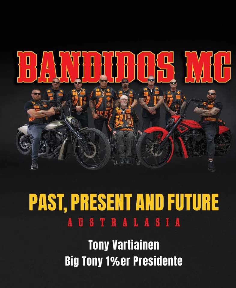 Bandidos: Past, Present and Future by Tony Vartiainen Hardcover Book - image 1 of 1