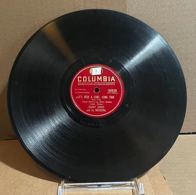78 rpm Harry James Columbia 36838 It's Been A Long Long Time (AVENGERS ENDGAME) Foto 1 de 4
