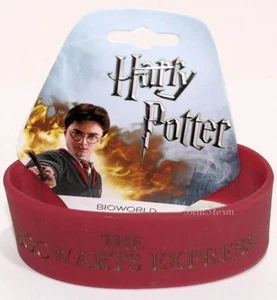 Harry Potter Hogwarts Schnellzug Bahnsteig 9 3/4 Kautschuk Armband Bracelet - Bild 1 von 1