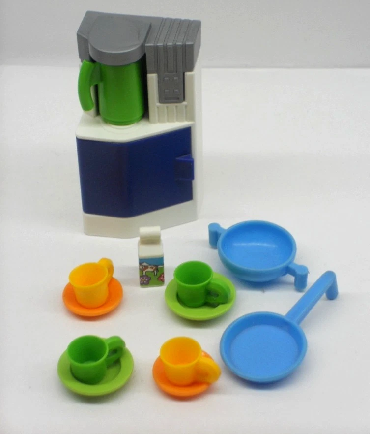 Kaffee Automat mit Geschirr ++ Cafe ++ Kaffeemaschine + Zubehör Küche  Playmobil - Bild 1 von 1