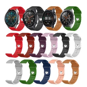 Bracelet Silicone Ondulé pour Montre Connectée - Résistant à l'Eau et Transpirat - Zdjęcie 1 z 44