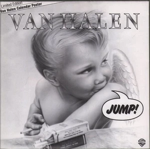 Van Halen Jump 7" vinyl Germany Warner Bros 1983 Limited poster sleeve 7" - Picture 1 of 2