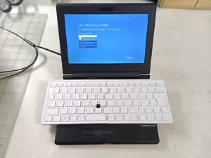King Jim XMC10 Portabook Netbook UMPC Laptop 701C Windows 10 BT Cam *MINT* - Picture 1 of 14