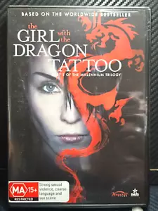 The Girl With The Dragon Tattoo - DVD - Region 4 - Action/Drama - Picture 1 of 3