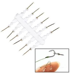 Pointe d'appat pratique avec connecteur parfait pour changer crochet appat lot - Photo 1/33