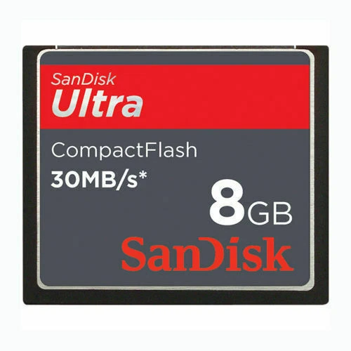 8GB Sandisk Ultra 30M/S Compactflash Cf Speicherkarte SDCFH-8192 Original - Image 1 of 1
