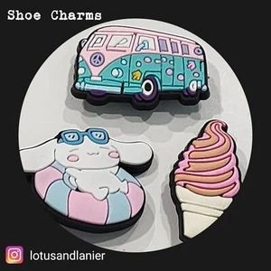 Schuh Charms CinnamoRoll Sommer 3er Set - Bild 1 von 2