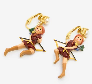 BRAND NEW LES NEREIDES Multicoloured Archer Earrings Limited Offer RRP £95.00 - Picture 1 of 2