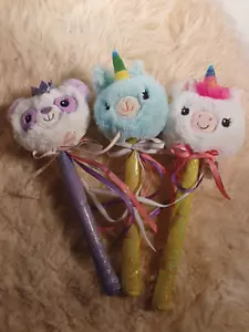 Cuddle Barn Enchanted Magic Wand set of 3 - Picture 1 of 8