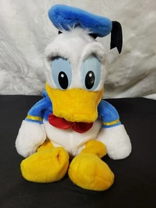 Donald Duck 9 Zoll Walt Disney World Stofftier Plüsch Beanie Vintage! - Bild 1 von 8