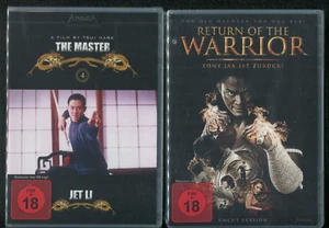 The Master + Return of the Warrior (DVD) Jet Li & Tony Jaa Martial-Arts (UNCUT) - Bild 1 von 2