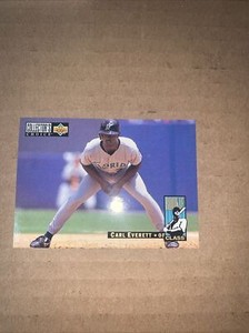 1994 Upper Deck Collector's Choice Baseball Rookie Card CARL EVERETT #6