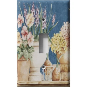 SnazzySwitch Blumentisch Deko Lichtschalter Platte Abdeckung - Bild 1 von 24