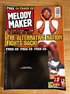 MELODY MAKER Magazine 11/10/2000 BLUR Cerys Matthews MOBY Stereophonics COLDPLAY - Picture 1 of 15