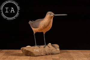 Vintage Carved Eastern Dowitcher | Wayne Boblenz - Foto 1 di 10
