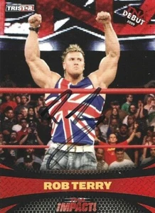 Rob Terry Autographed 2009 TriStar TNA Pro Wrestling Trading Card - Picture 1 of 1