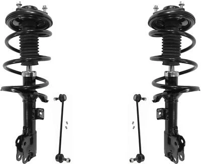 Puntales delanteros completos y eslabones de barra estabilizadora para transmisión manual Lancer ES 08-17 Foto 1 de 4