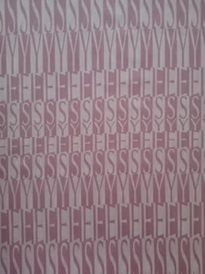 Remnant ORGANIC SAY YES - PINK - Liberty Tana Lawn cotton approx 44 x 30 cm - Picture 1 of 4