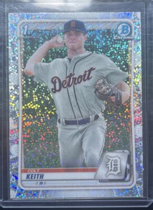 2020 1st Bowman Chrome Draft Colt Keith Sparkle Refractor #BD-54 RC Tigers