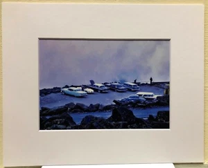 Classic Cars Mount Washington NH vintage photo 1961 Matted 8x10 Ready to Frame - Picture 1 of 1