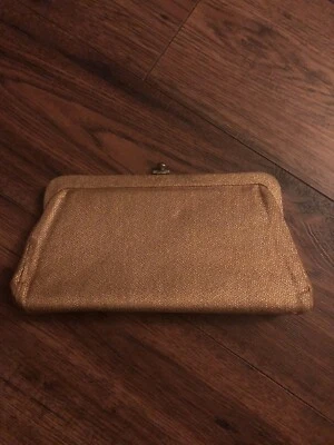 Vintage Gold Clutch Handbag Clutch - Image 1 of 4