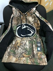 (MED) Baloncesto de fútbol americano camuflado Penn State para hombre RealTree camuflado NCAA - Imagen 1 de 1