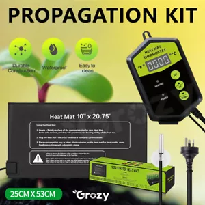 Seedling Heat Mat Heating Pad Temperature Thermostat Controller Propagation KIt - Picture 1 of 18